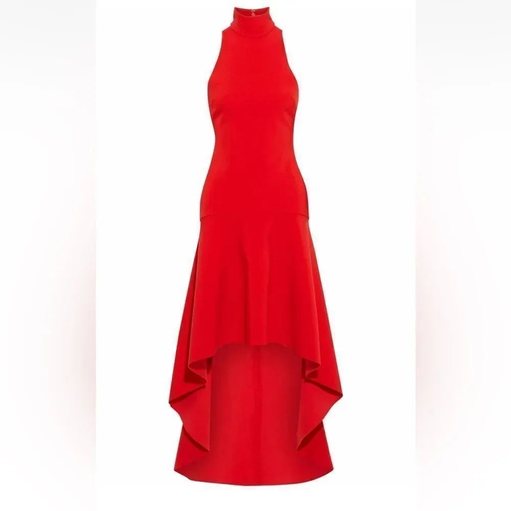 NWT Solace London Bahar Dress in Red Sz 2 U.S./6UK $555